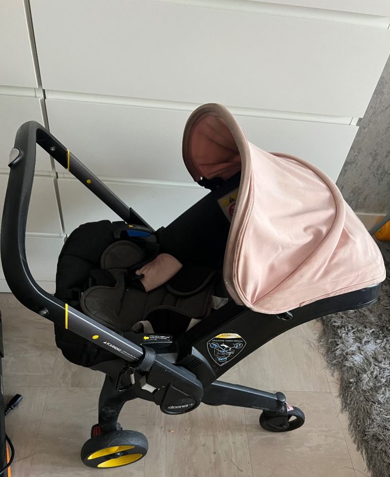 Doona i Car Seat Stroller - Pink, good Condition
