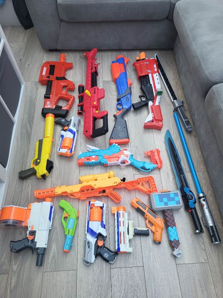 Nerf guns 