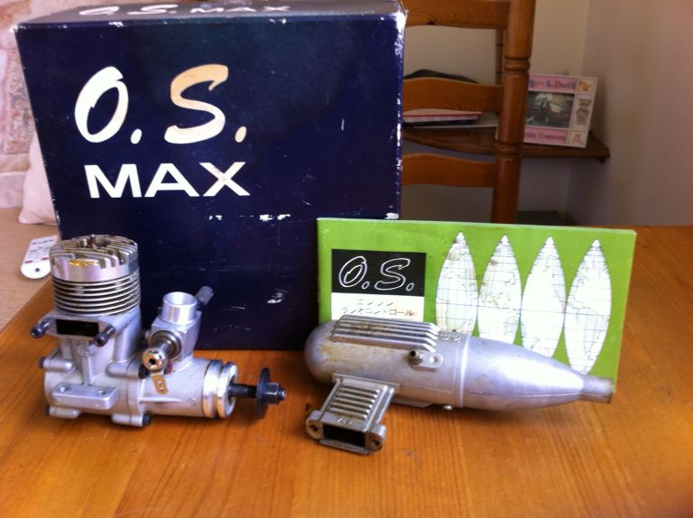 OS 40 FSR R/C Model Aircraft Engine.
