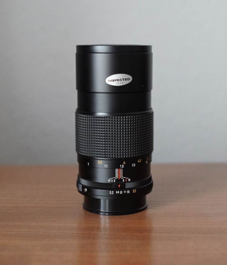 Konica 135mm prime lens F3.2