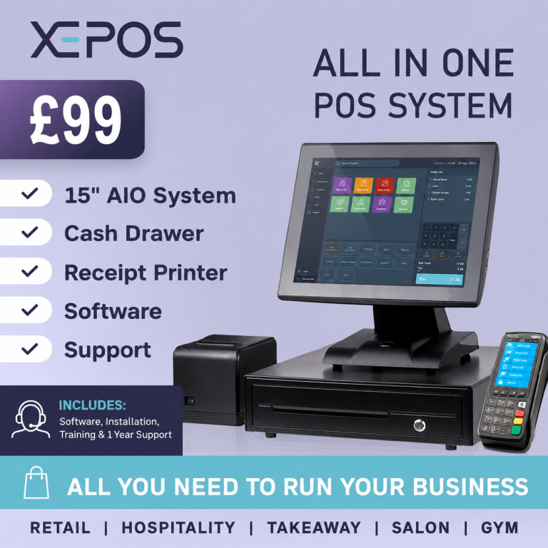 XEPOS Point of Sale System - New Condition