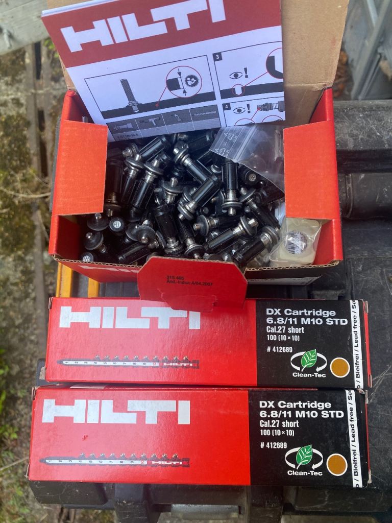 Hilti 432266 Threaded Studs X-BT  M6-24-6 SN12-R Stainless steel Box Of 100