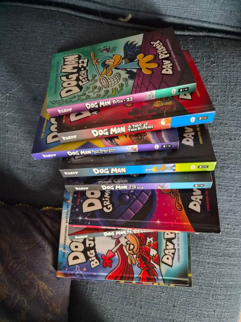 Dog man 10 books