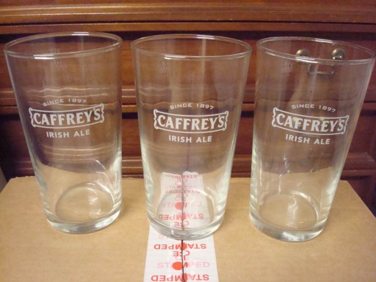 PINT GLASSES BRAND NEW PINT GLASSES. VARIOUS DESIGNS.
