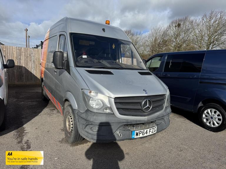 2014 Mercedes-Benz Sprinter 2.1 313 CDi Panel Van 4dr Diesel Manual RWD L1 H3 (222 g/km, 129 bhp)...