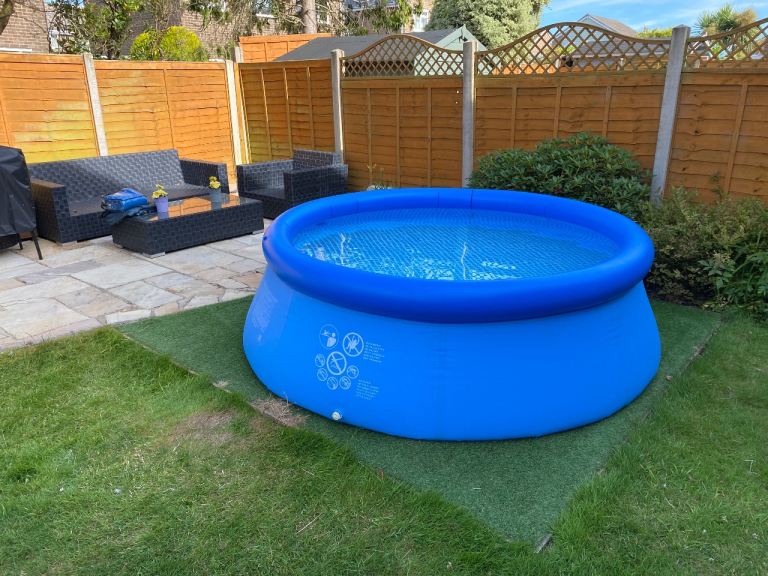 Intex 8ft garden pool with pump, heater and plenty more!
