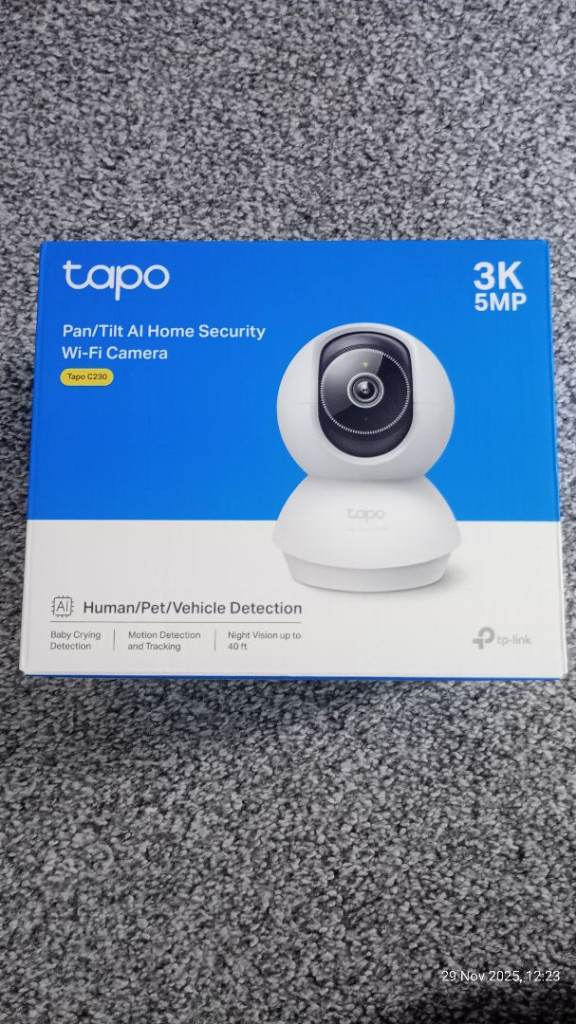 Tapo security camera 