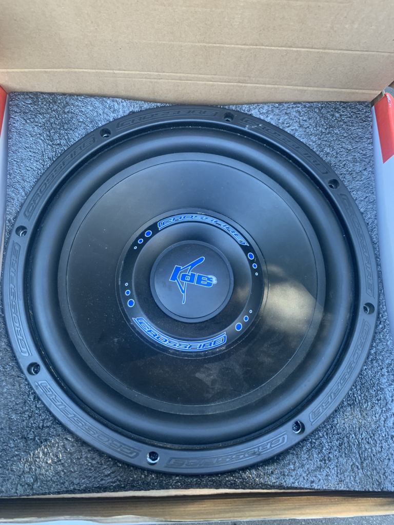 12” Subwoofer KDB3 perfect set up