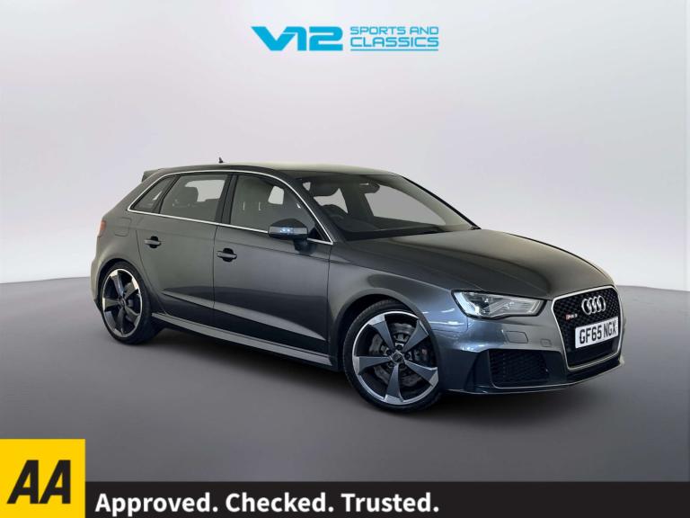 2015 Audi RS3 2.5 TFSI RS 3 Quattro 5dr S Tronic [Nav] HATCHBACK PETROL Automatic