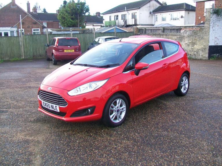 2015 Ford Fiesta 1.25 82 Zetec 3dr HATCHBACK Petrol Manual