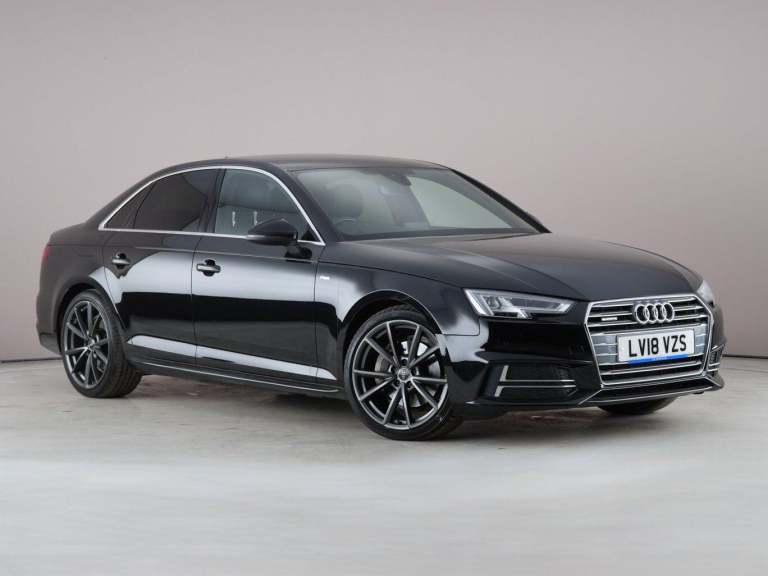 2018 Audi A4 2.0 TDI S line S Tronic quattro Euro 6 (s/s) 4dr Saloon Diesel Automatic