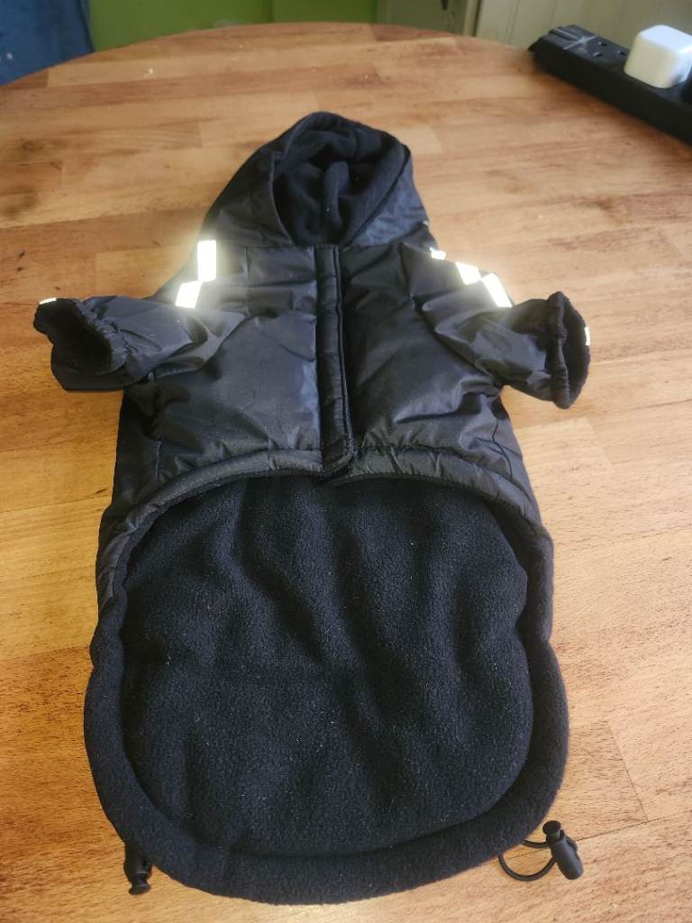 North face style dog coat