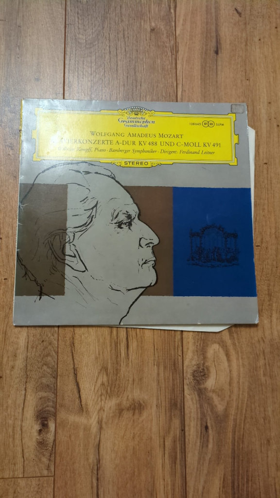 Wolfgang amadeus mozart kv 488 kv 491 vinyl