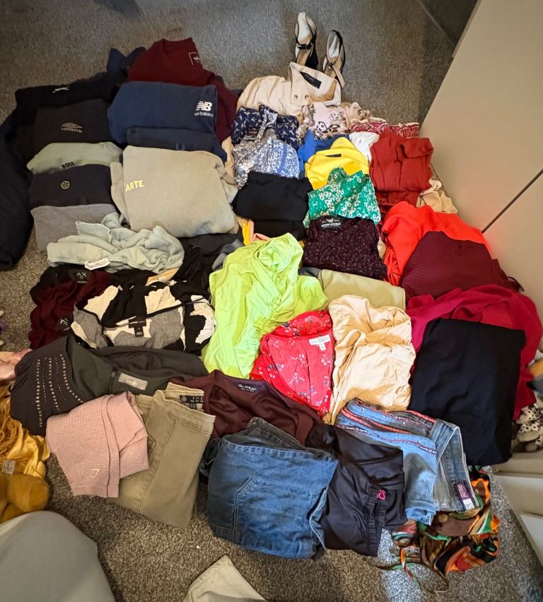 Huge Clothing Joblot Bundle – 47 Items (Mens & Womenswear) – Ideal for Car Boot / Resellers