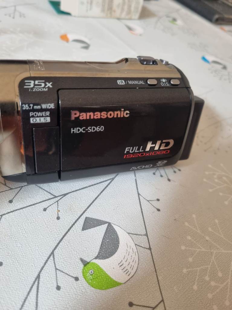 Panasonic HD video camera