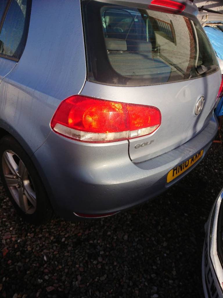 Vw golf mk6 tdi 1.6 blue 2010years spares or repairs 