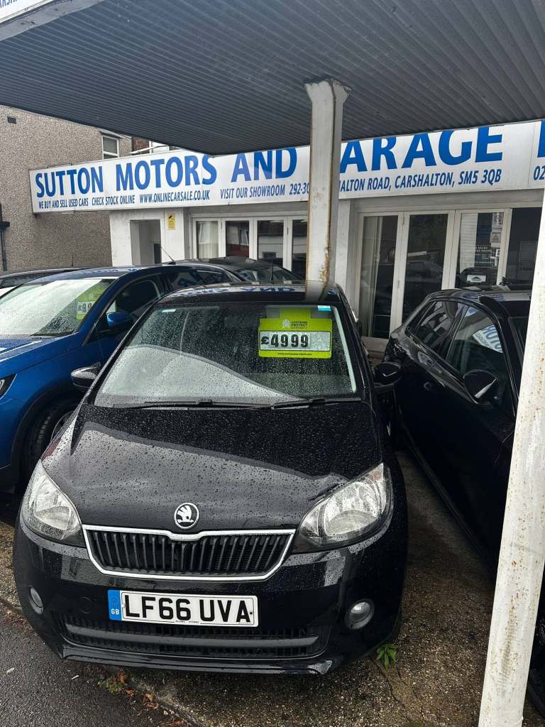2016 Skoda Citigo 1.0 MPI Black Edition 3dr HATCHBACK Petrol Manual