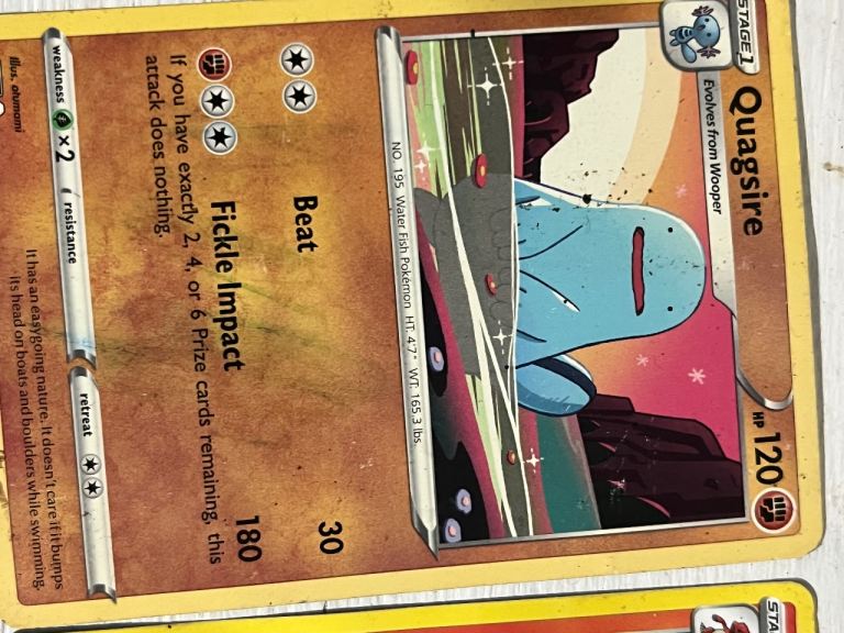 Quagsire Pokemon Card – Good Condition