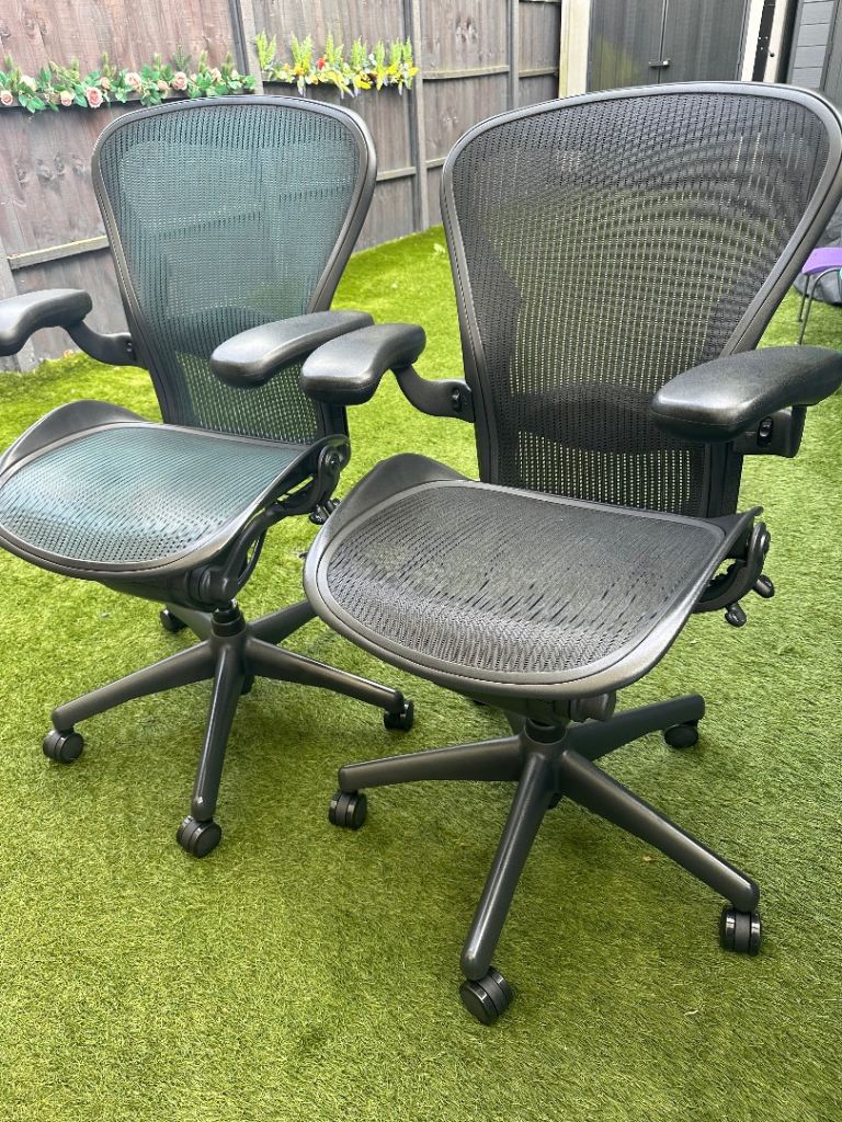 Herman Miller Aeron size B full specs ergonomic office chair
