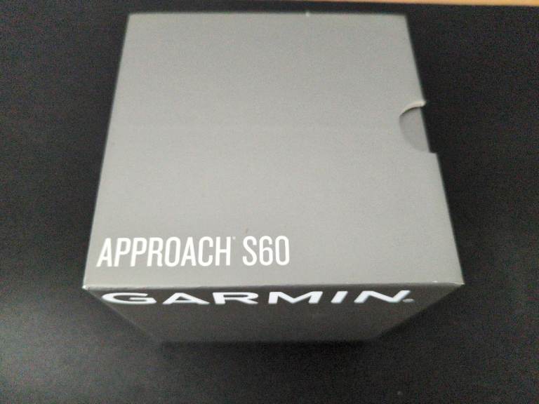 BOX ONLY for Garmin Approach S60 Golf watch