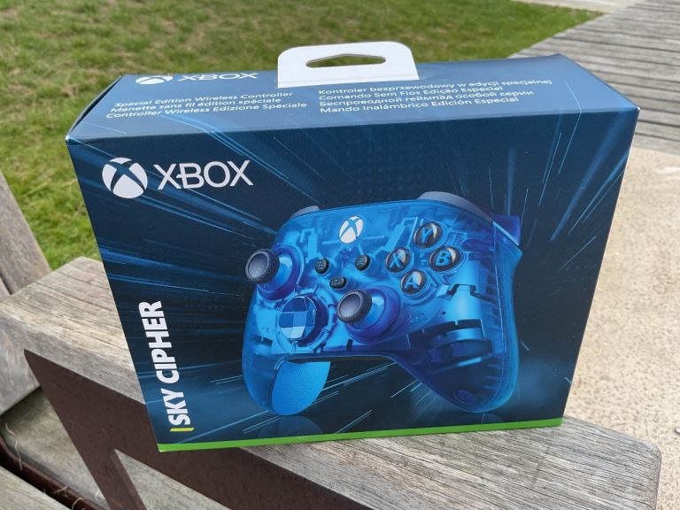 New | Sealed Microsoft Xbox Series X Controller Sky Cipher Special Edition