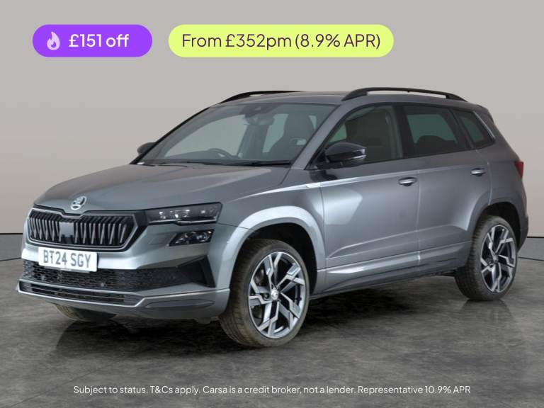 2024 Skoda Karoq 1.5 TSI Sportline 5dr DSG ESTATE PETROL Automatic