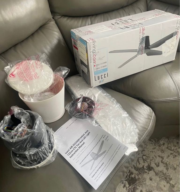 CTC fan and LED lights