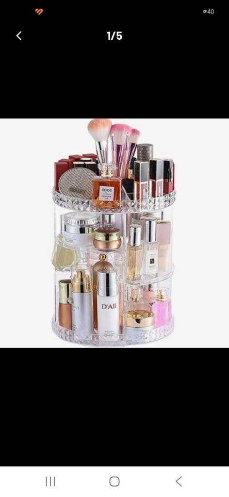 cosmetic organizer