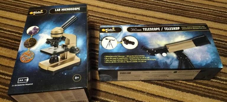 Fusion Science Telescope and Microscope Set – Hardly Used
