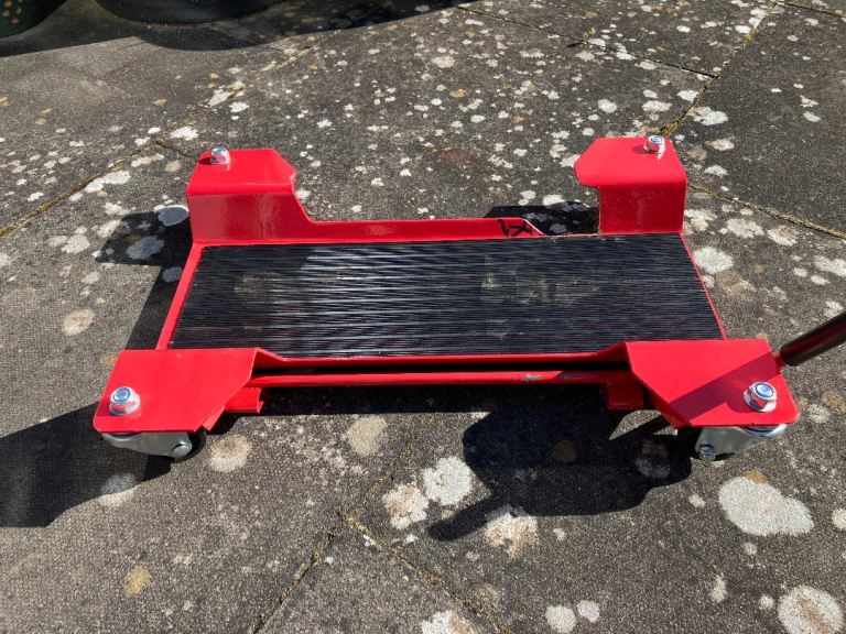 HEAVY DUTY MOTORCYCLE TURN TABLE.