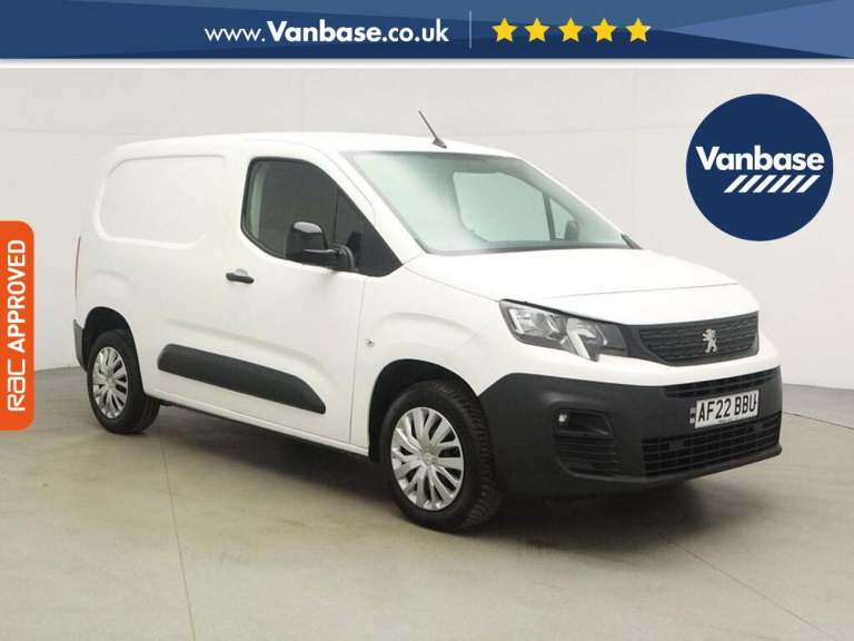 2022 Peugeot Partner 1.5 BlueHDi 1000 Professional Premium Standard Panel Van 5dr Diesel Manual  ...