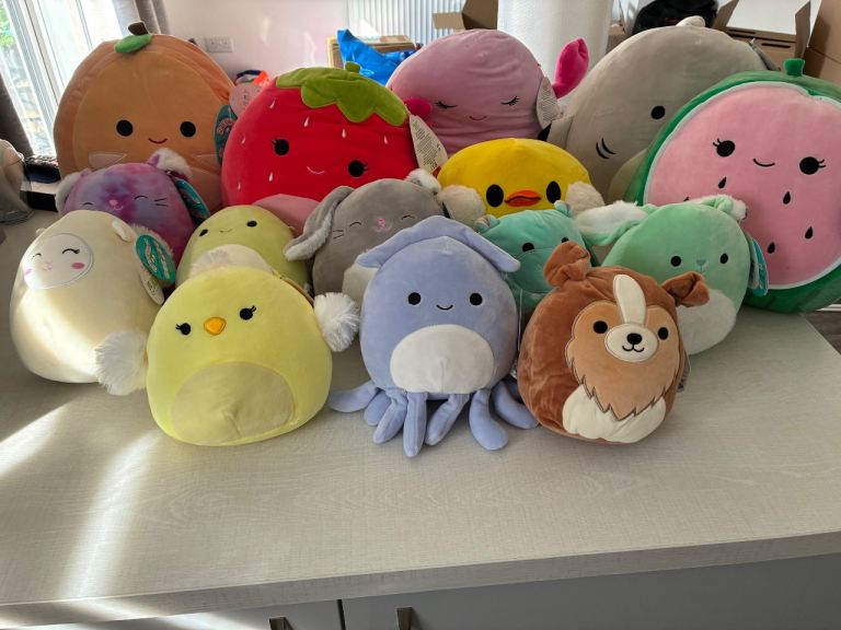 Squishmallows Plush Toy Bundle – Excellent Condition