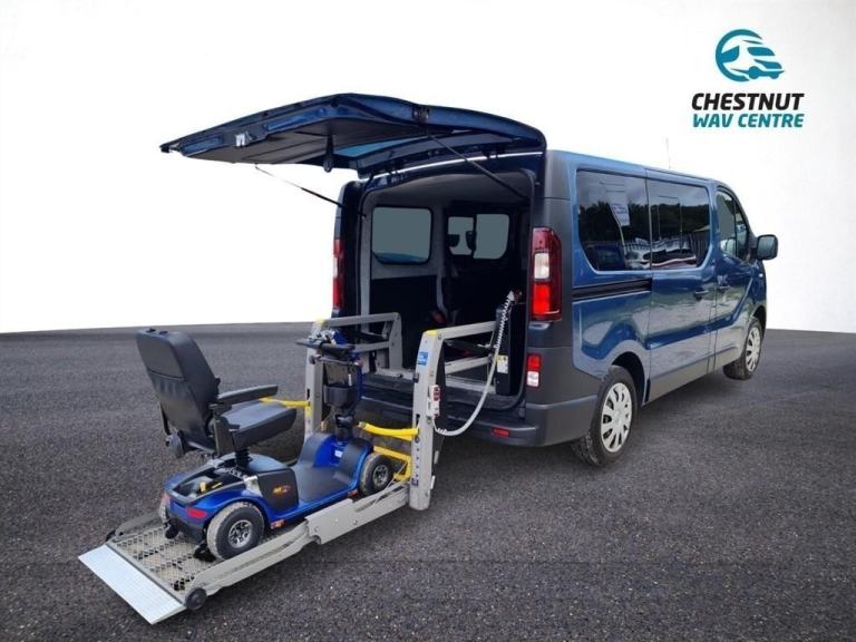 Renault Trafic WAV Wheelchair Access Flat Floor SWB L1H1 30K 2018 No VAT