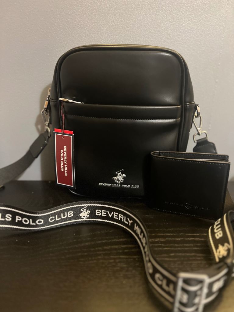 Beverly Hills Polo Club Crossbody Bag Set – Bag, Wallet & Strap