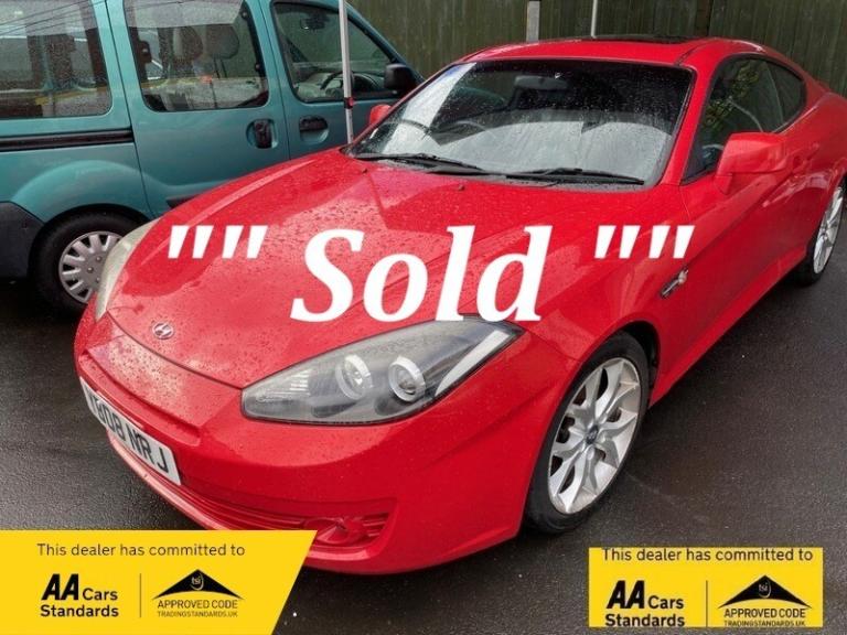 2008 Hyundai Coupe 2.0 SIII 3dr Auto ( Home Delivery ) Ulez compliant .  COUPE Petrol Manual