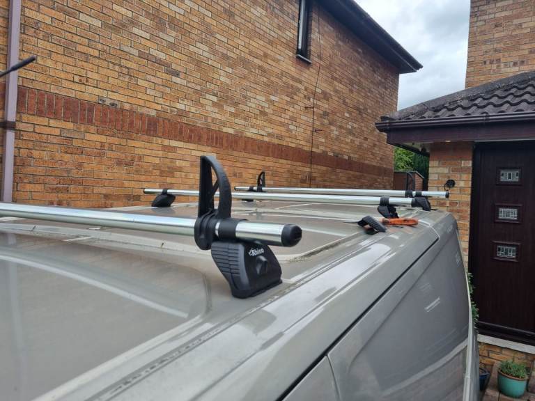 3 bar Rhino Roof Rack Ford Transit as new