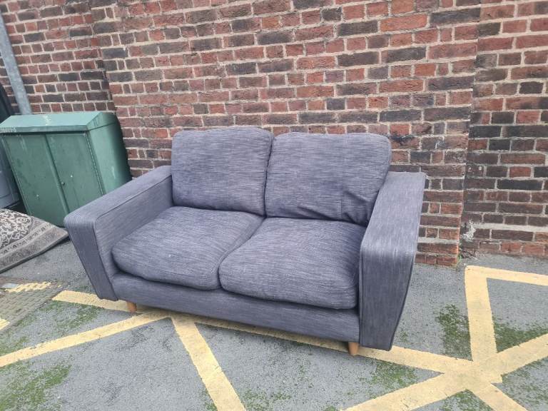 image for 2 seater sofa blue