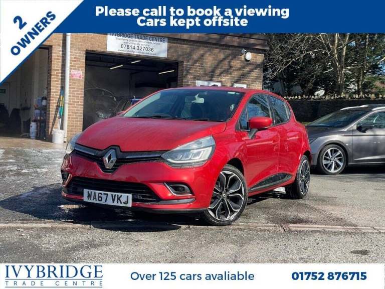 2017 67 RENAULT CLIO 0.9 TCE SIGNATURE NAV HATCHBACK 5DR PETROL MANUAL EURO 6 (S