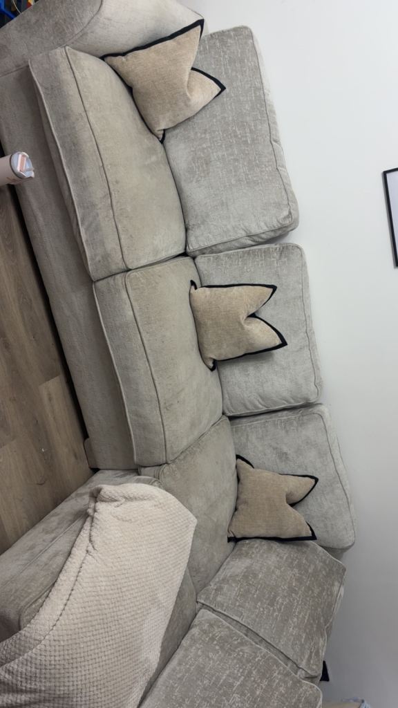 Sofa and arm chair for sale 