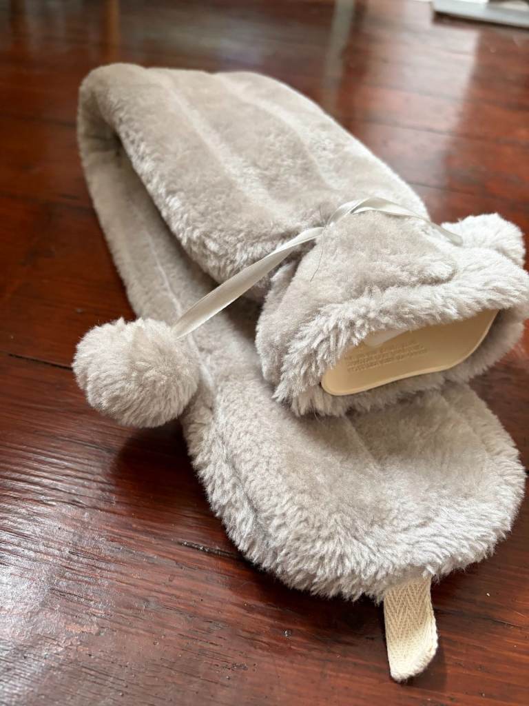 Long Faux Fur Hot Water Bottle