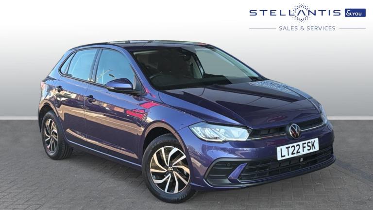 2022 Volkswagen Polo 1.0 TSI Life Hatchback 5dr Petrol Manual Euro 6 (s/s) (95 ps) Hatchback Petr...