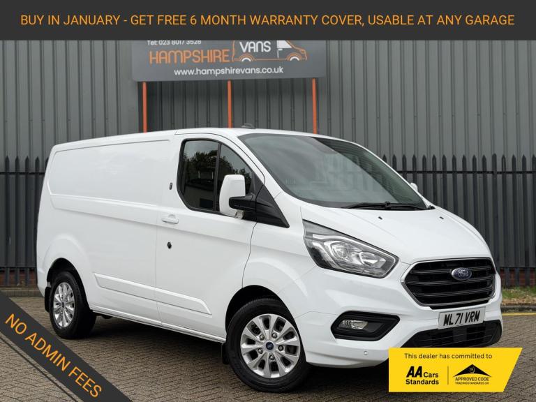2021 Ford Transit Custom 2.0 300 EcoBlue Limited Panel Van 5dr Diesel Auto L1 H1 Euro 6 (s/s) (13...
