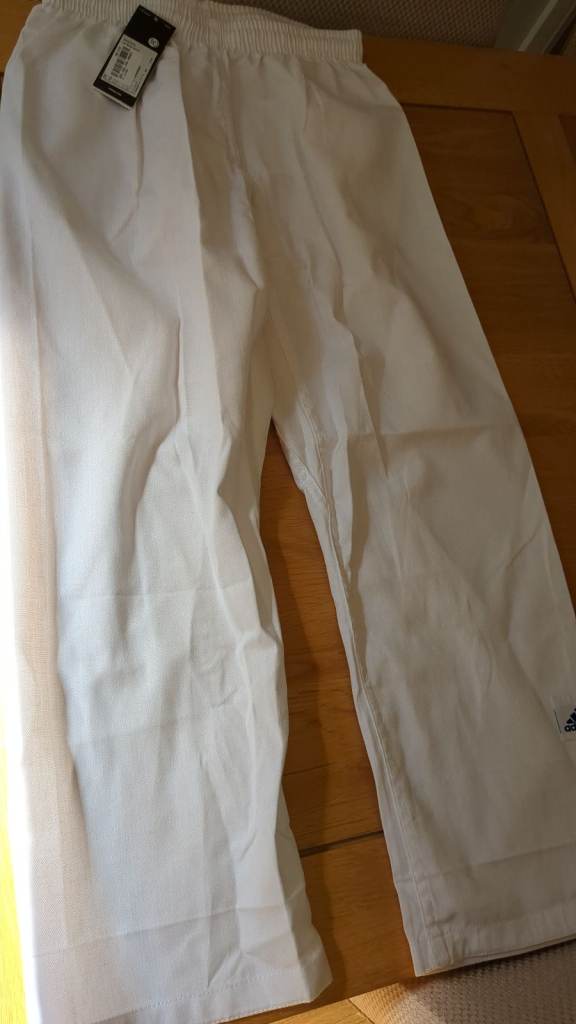 Karate Taekwondo Adidas trousers new size Junior 150/160 cm