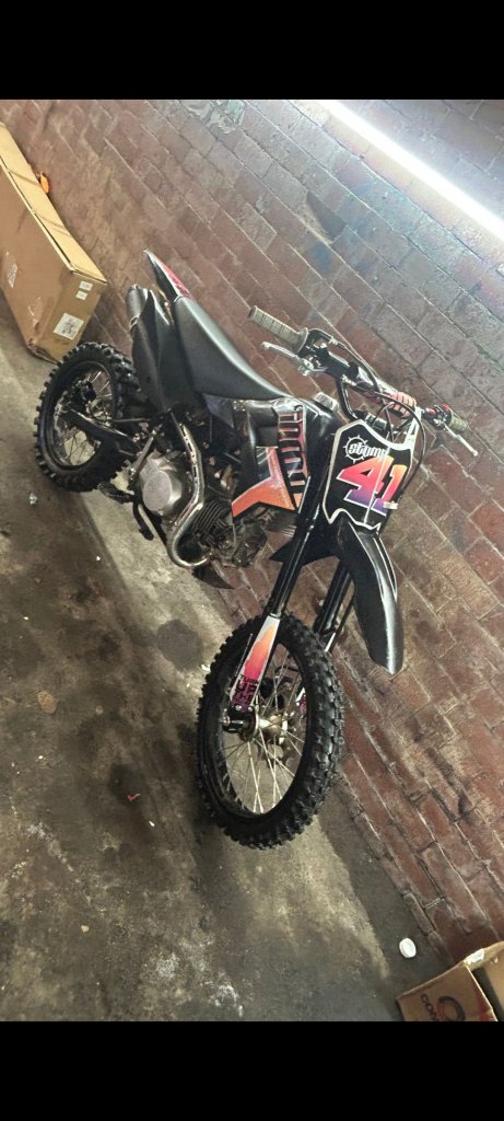 Pit bike 140 cc big wheel