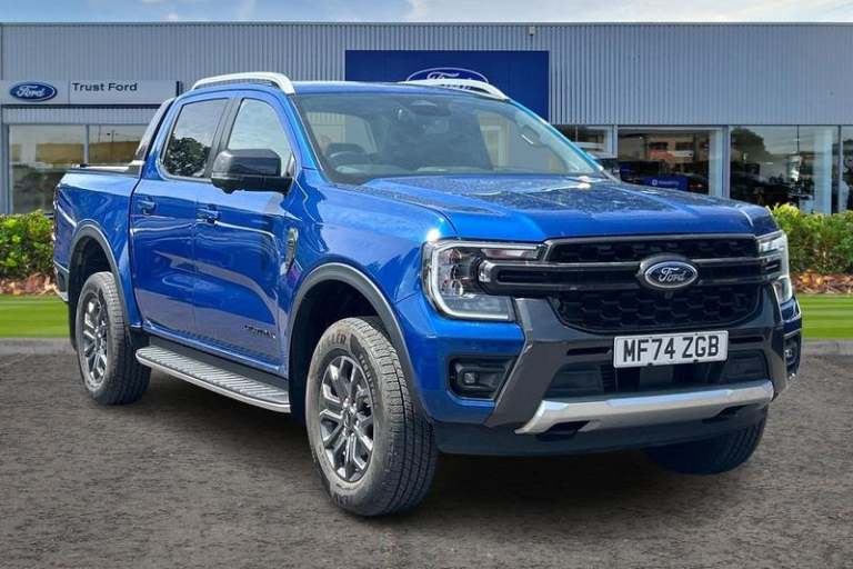 2024 Ford Ranger Wildtrak AUTO 2.0 EcoBlue 205ps 4x4 Double Cab Pick Up Automatic Pick-Up Diesel ...