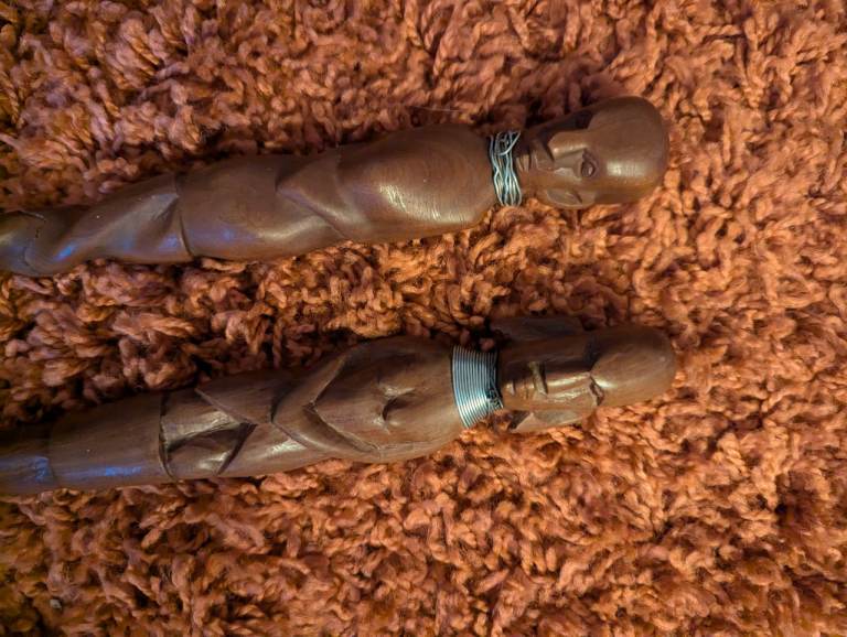 Carved wooden ornaments 