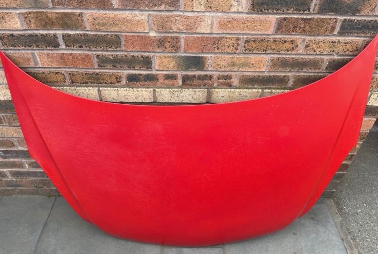 Vauxhall Corsa D bonnet flame red paint code Z547