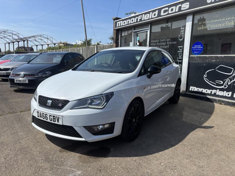 SEAT IBIZA 1.2 TSI FR White Manual Petrol 2016