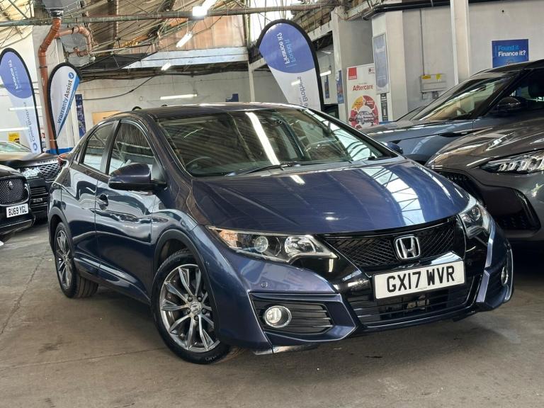 2017 Honda Civic 1.8 i-VTEC SE Plus 5dr Auto [Nav] HATCHBACK PETROL Automatic