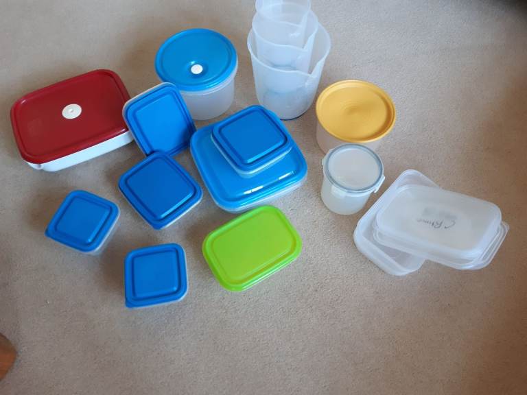 Free! Plastic Food Storage Containers and Jugs